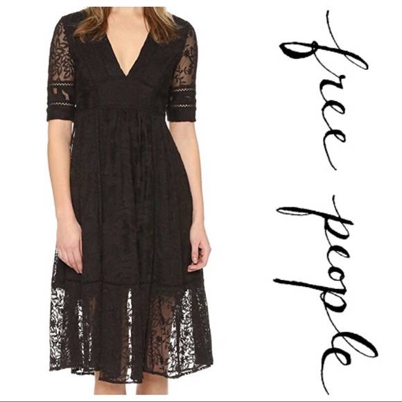 Free People Dresses & Skirts - Free People Laurel Lace Dress Size 6 - G02